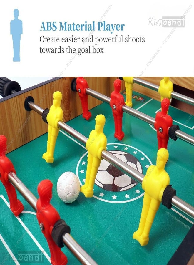 كيدز ماندي لعبة كرة القدم المصغرة للأطفال والكبار | لعبة عائلية ممتعة داخلية | لعبة رياضية مصغرة لكرة القدم المصغرة (صغيرة) - Image 3